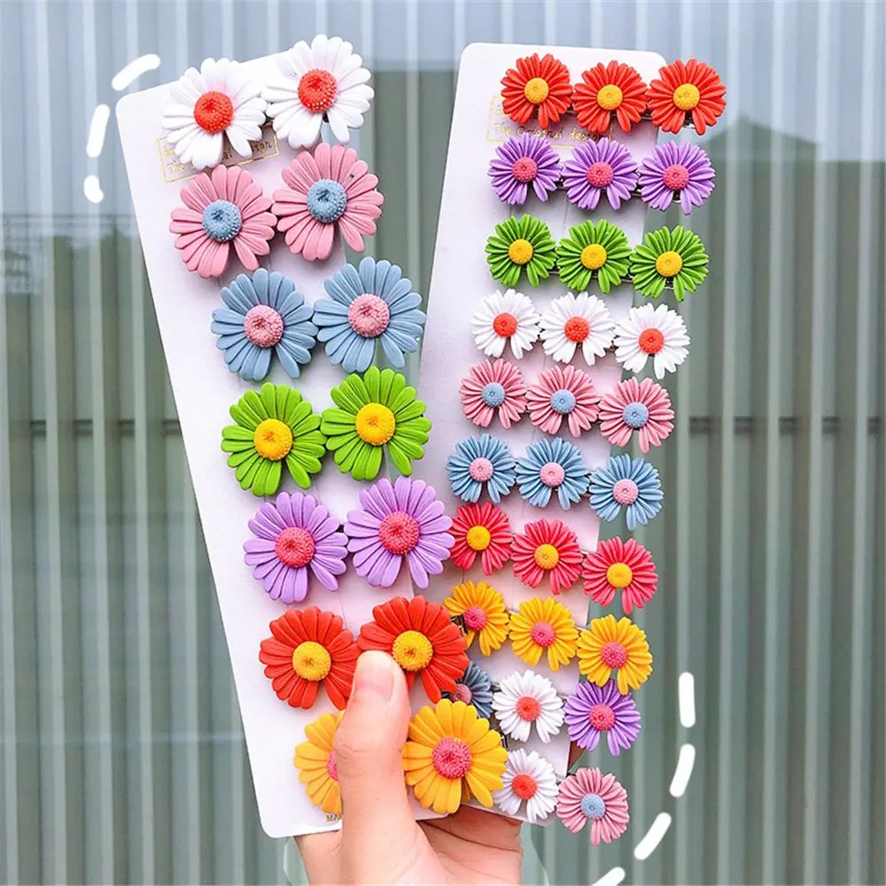 

1PC Cute Daisy Hair Clips for Girls Children Cartoon Lovely Hairpins Barrettes Fashion Hair Accessories for Kids