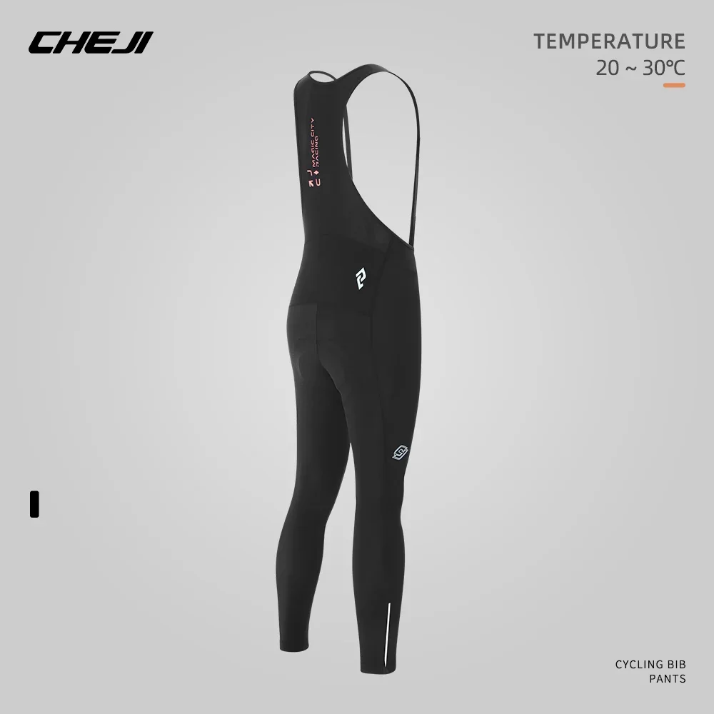 Cheji Men's Cycling Bib Long Pants Summer