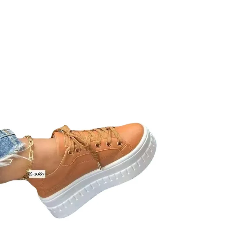 Women Super light Sneakers Tenis Feminino Women Wedge Breathable Running Mesh Lace -up Zapatillas Mujer Casual Shoes Woman 189