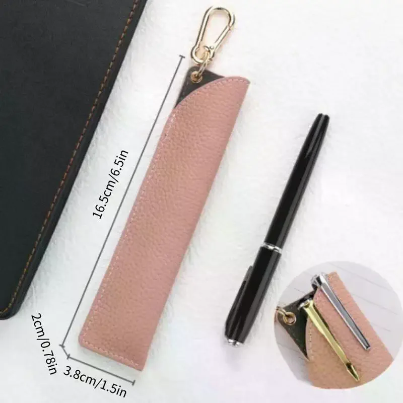 1 Pezzo Portapenne Kawaii in Pelle, Custodia per Penne, Astuccio per Materiale Scolastico per Studenti e Ufficio - immagine 6