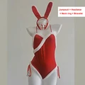 Pyjama Grenouillère Adulte Motif Lapin – Unisexe – Pour Noël, Halloween, Cosplay – Avec Capuche Et Queue