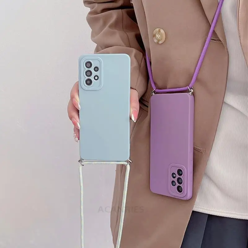 Crossbody Lanyard Cord Case - Stylish and Convenient Protective Cover