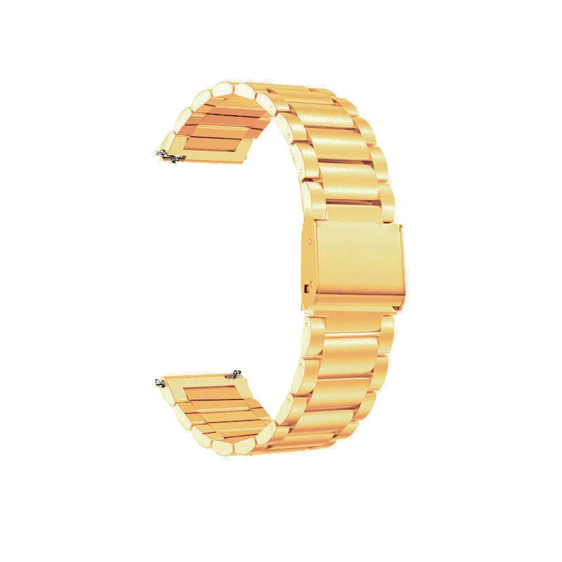 Versatile 22mm Metal Sports Watch Band Replacement Wristband Bracelet