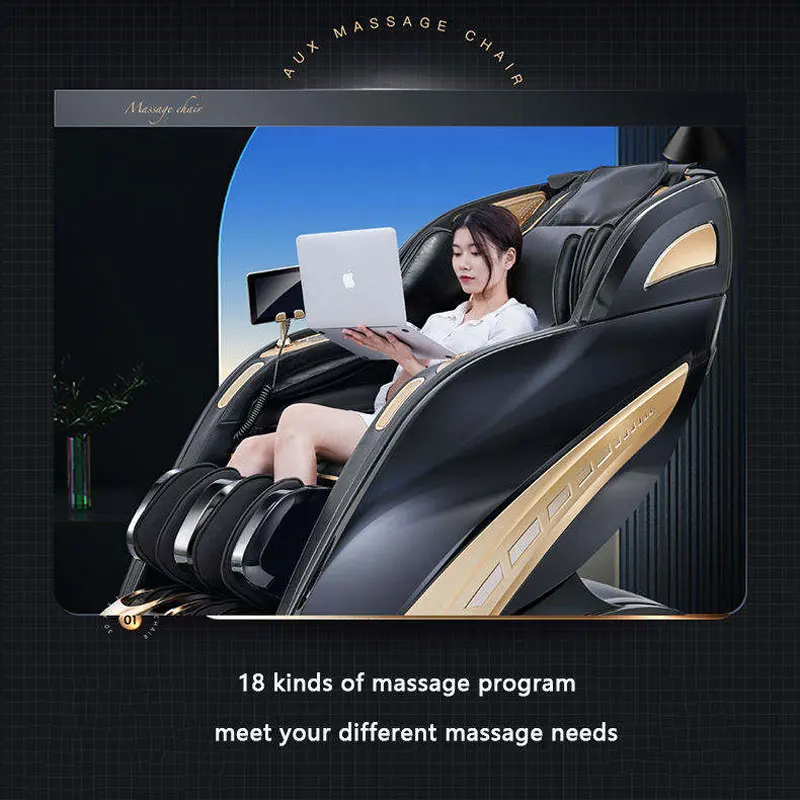 HFR 3-year Warranty Luxury Full Body Electric 3D AI Smart Automatic Thai Stretch SL Track Zero Gravity Shiatsu 4D Massage Chair 5