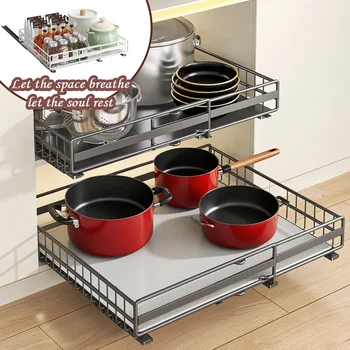 Sliding Pull-Out Drawer Storage Rack 1