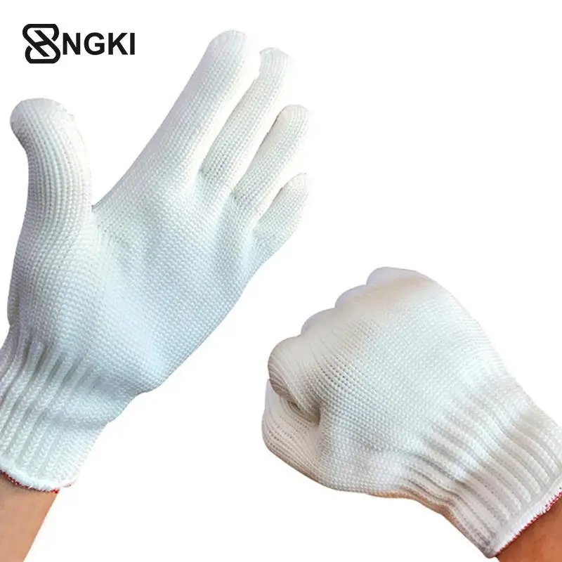 200 Degree High-temperature Resistant Gloves Oven Mitts Knitting Heat Insulation Workshop Mould Gloves BBQ Kitchen Oven silicone oven mitts,kitchen gloves,silicone oven gloves,silicone oven protector