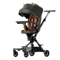 Portable baby travel Stroller Children’s Lightweight  Foldable baby stroller High Landscape Baby Carriage 360° Rotatable Seat
