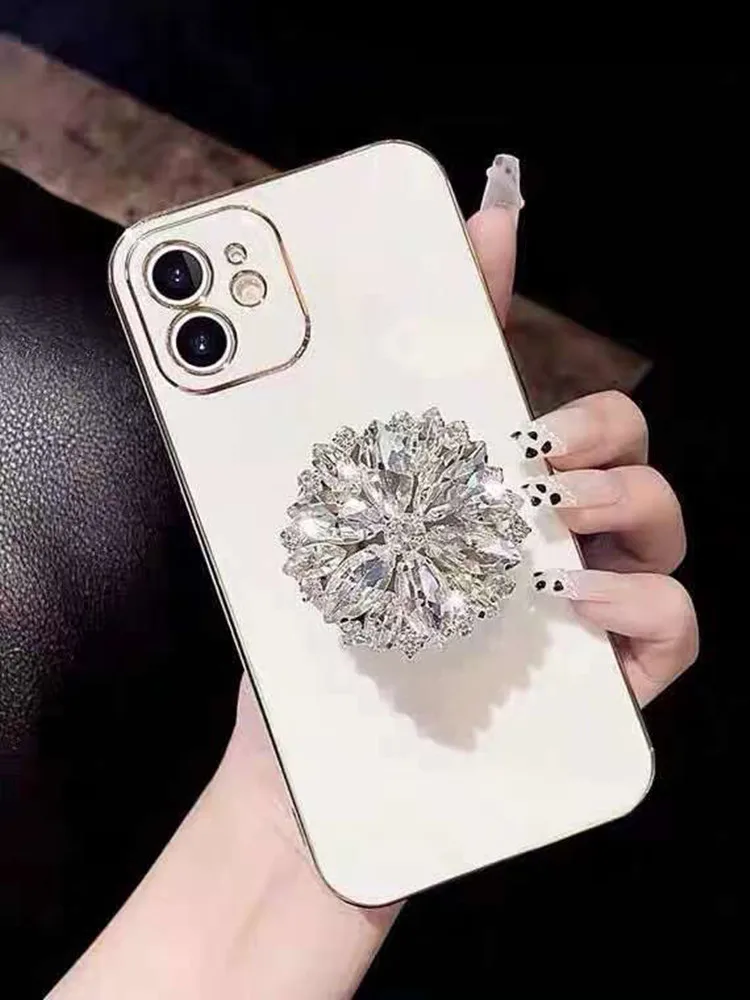 

Роскошный Блестящий Мягкий чехол для IPhone 12 13 11 14 Pro MAX XS XR X 7 8 Plus