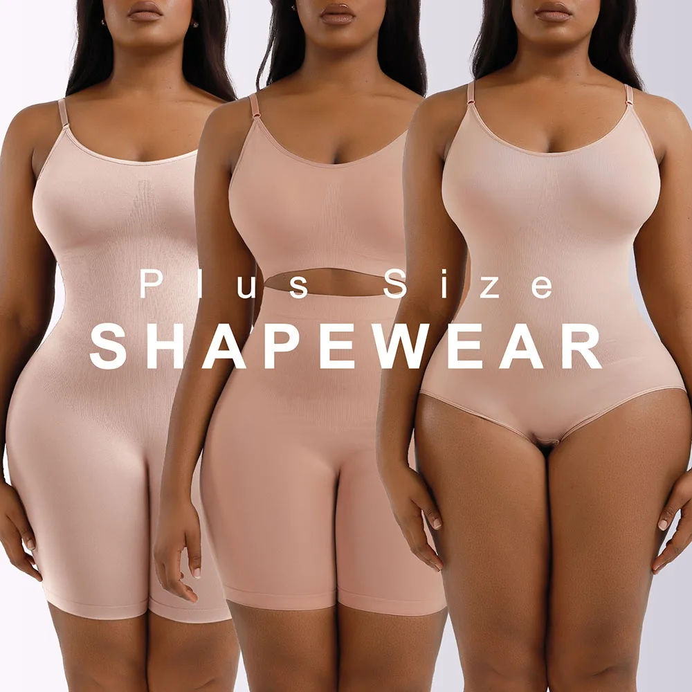 Guudia Bodywear Shapewear Seamless Bodysuit Shapewear For Women V Neck  Tummy Control Shapers Smooth Body Shaper Jumpsuit - Shapers - AliExpress