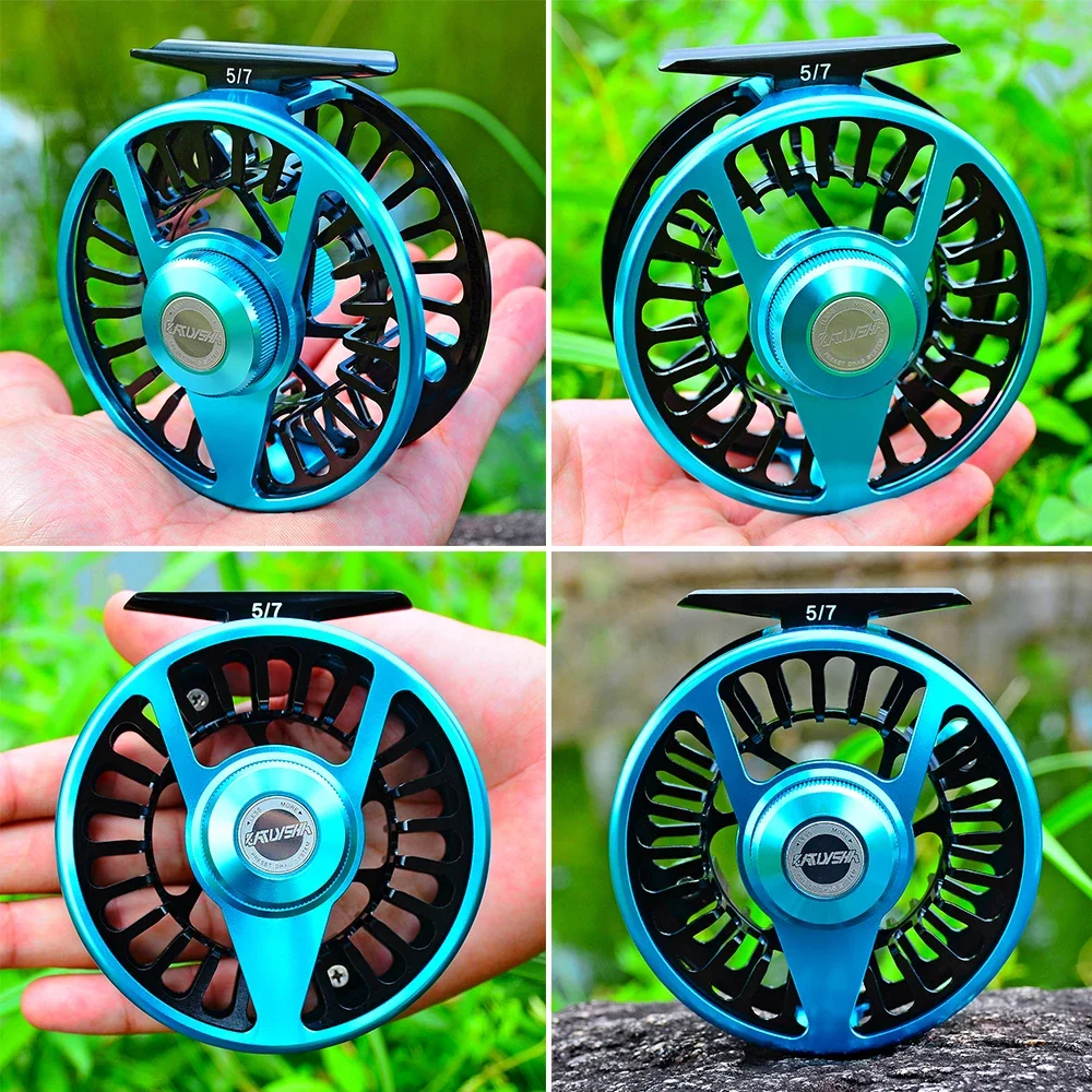 Aluminum CNC Fly Fishing Reel 6