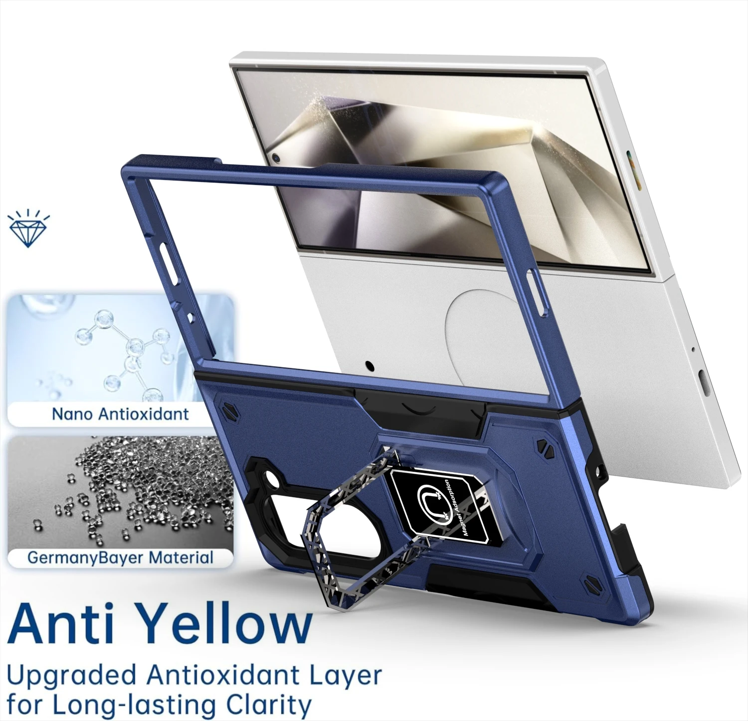 Robuste Handyhülle Für Samsung Galaxy Z Fold Mit Magnetständer_voghion.com