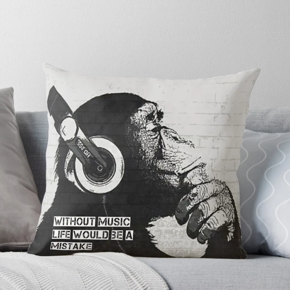 

Without Music Life Would Be A Mistake Throw Pillow Covers For Sofas Decorative pillowcase sleeping pillows