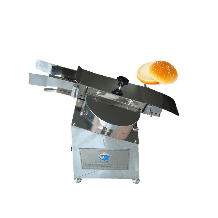 Attractive Design Automatic Hamburger Bun Slicer Cut Cutting Machine