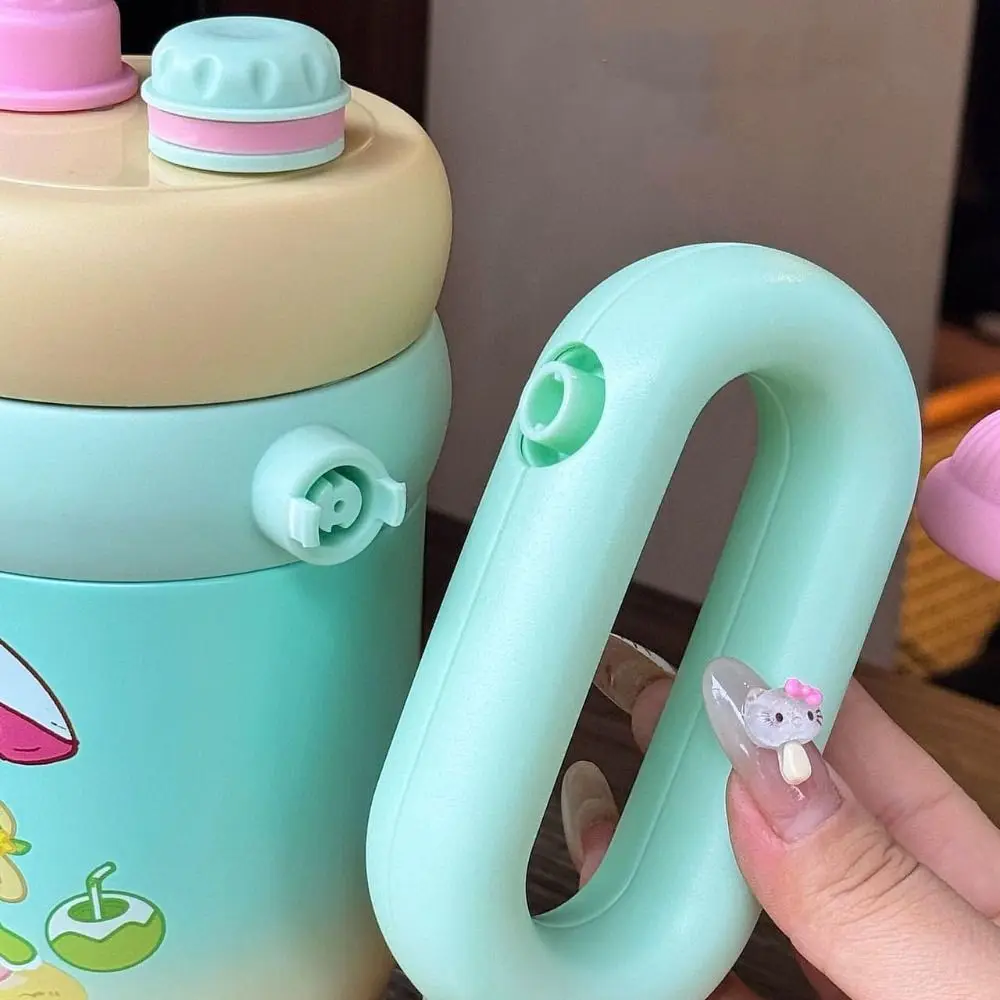 Vacuum Cup Cartoon Large Capacity Insulated Cup 316 Stainless Steel 850Ml