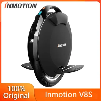 Original INMOTION V8S Electric Unicycle 35km/h Speed 70KM Range 72V 728Wh Battery 1000W Motor Smart EUC Wheel