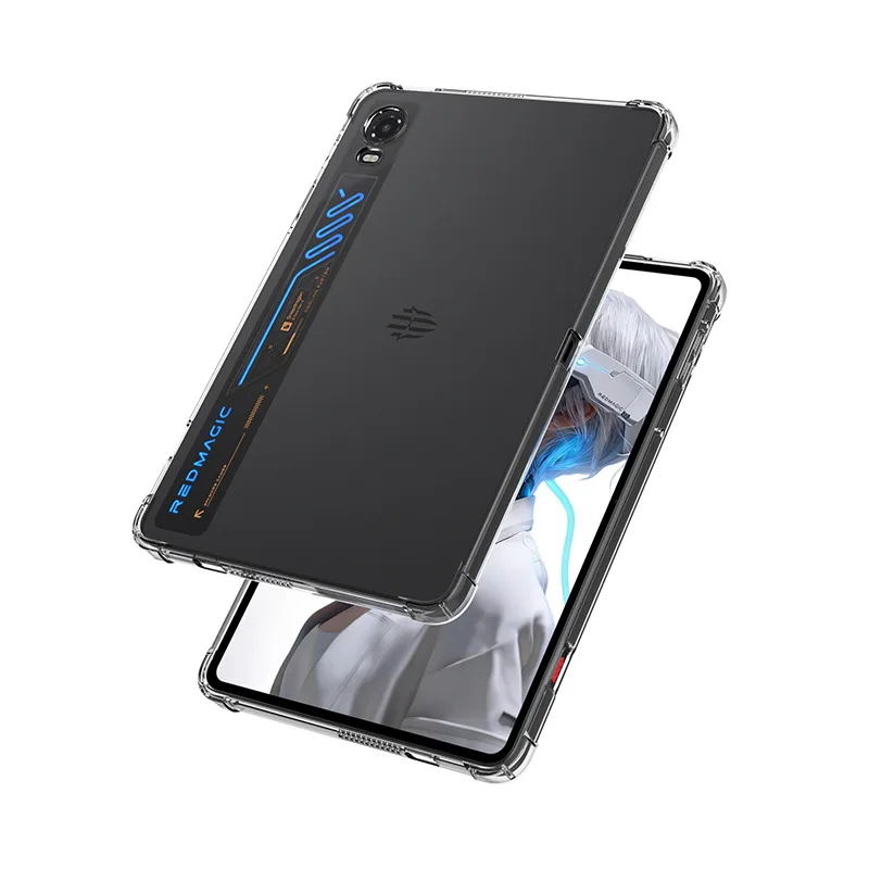 Slim Shockproof Clear TPU Back Cover with Airbag Protection