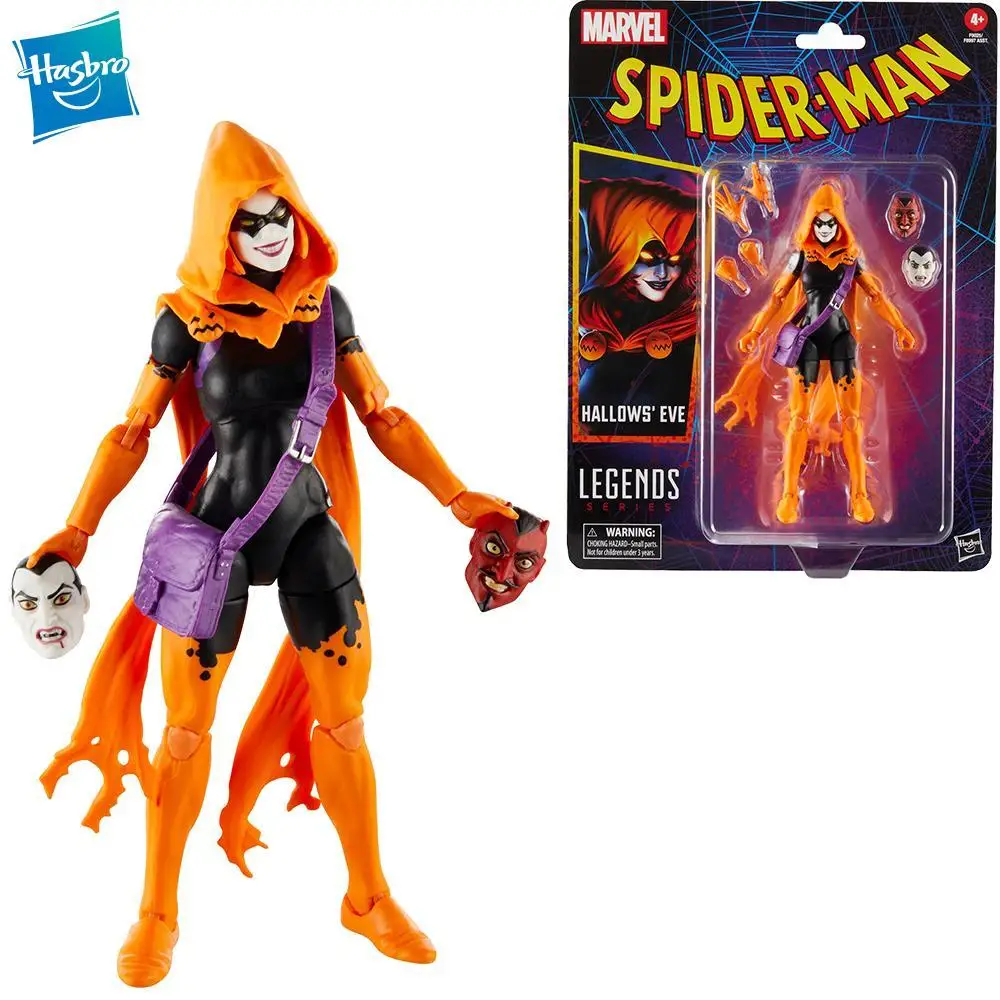 

Hasbro Marvel Legends Series Hallows' Eve Comics Janine Godbe 6 Inch Action Figures Toy Model Gift Collectibles Original F9025