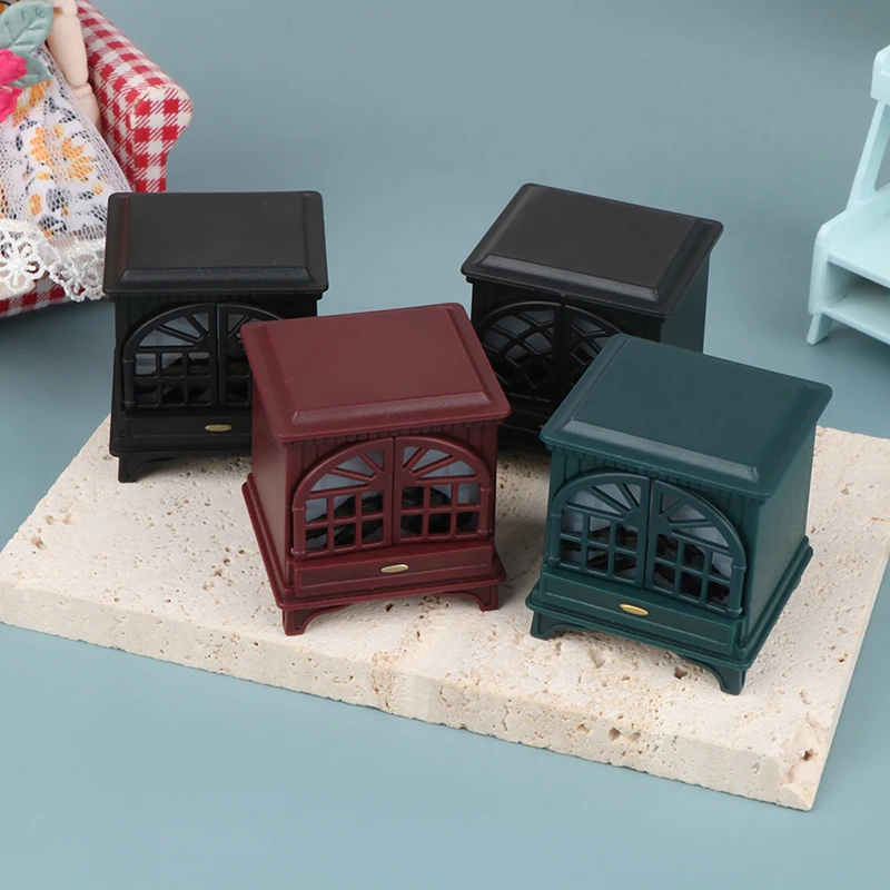 인형 집 미니어처 시뮬레이션 벽난로 모델 미니 가구 장식품 어린이 장난감 DIY 액세서리