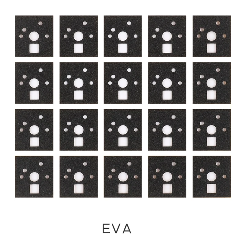 

OFBK Shaft Underpad PORON EVA PE Material Film 120pcs for Mechanical Keyboard