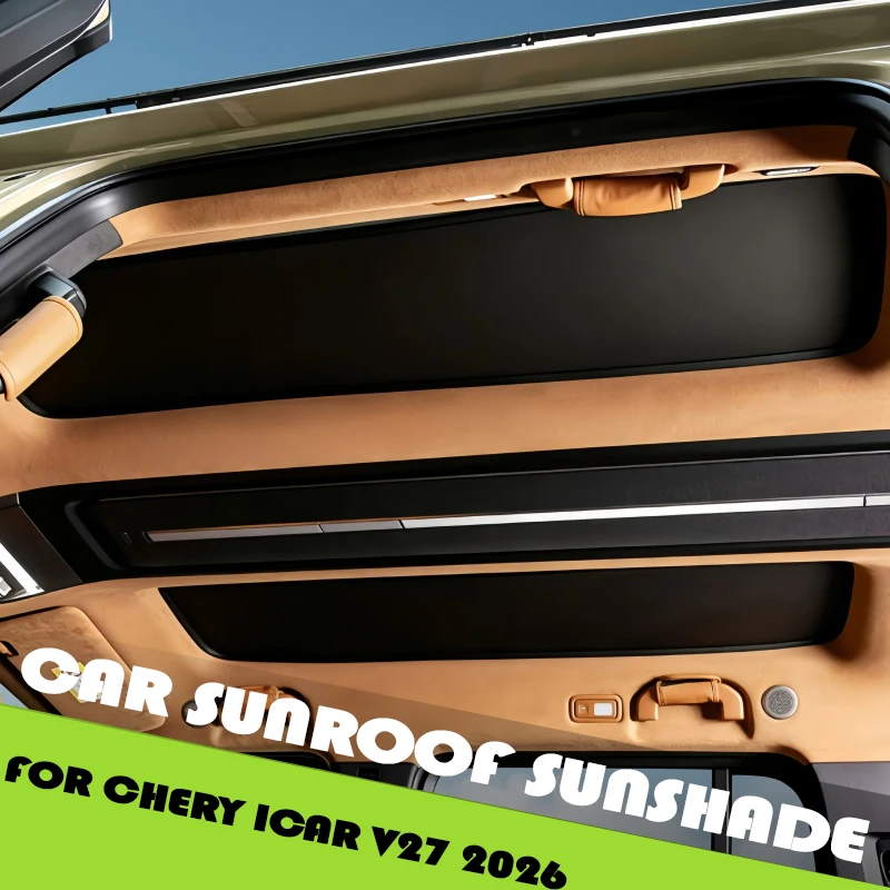 Chery ICAR V27 2026 Folding Car Roof Sunshade