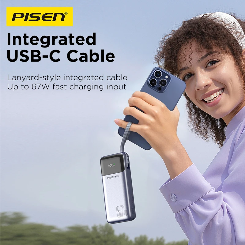 PISEN Power Bank Fast Charging 20000mAh