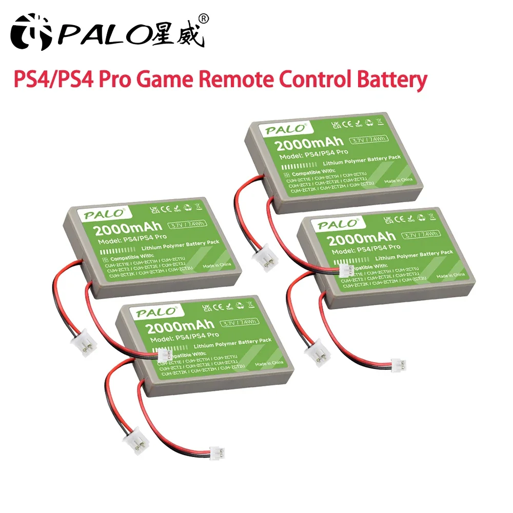 High-Capacity Rechargeable Battery for PlayStation 4 Controllers