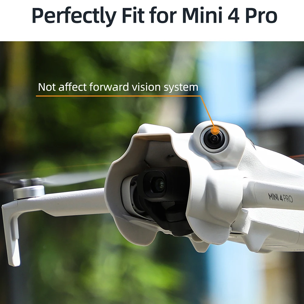 Lens Hood Guard Anti-Glare Sunshade Cover For DJI Mini 4 Pro Drone Accessories