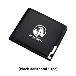 Premium Leather Wallet Car Mounted Driver License Card Holder Accessories (H - black)