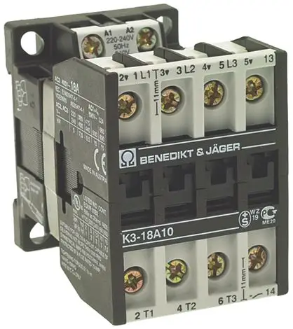 Contattore Benedikt/Jager K3-18Nd10