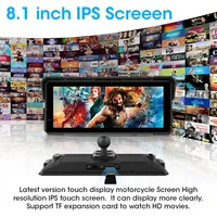 7/8.1 inch Portable Motorcycle GPS Navigation Wireless Carplay Android Auto IPX7 Waterproof IPS Screen Moto Monitor - Image 2