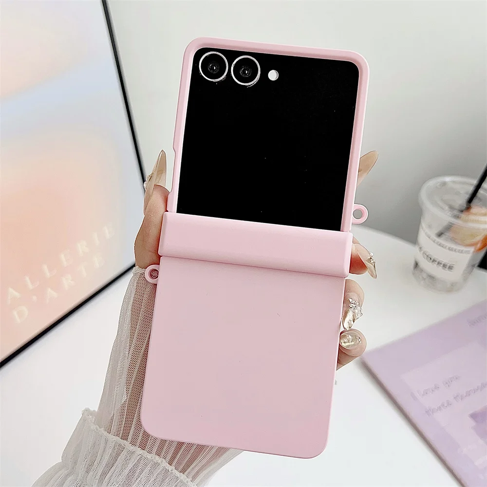 Elegant Gradient Double Color Hard Hinge Protective Phone Case
