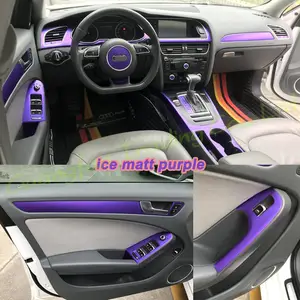 Für Audi A4 B6 B7 2002-2007 Innen Zentrale Steuerung Panel Tür Griff 3D/5D  Carbon Faser Aufkleber aufkleber Auto styling Zubehör - AliExpress