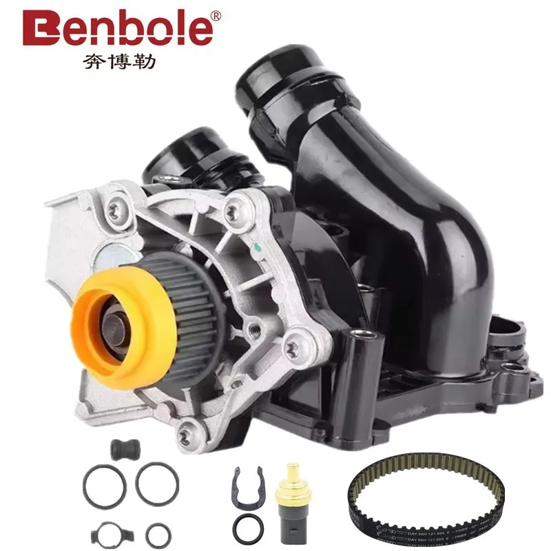 06H121026 Water Pump Thermostat Assembly EA888 For VW CC Tiguan Golf Jetta GLI GTI MK6 Passat Audi A3 A4 A5 A6 Q3 Q5 1.8T 2.0T