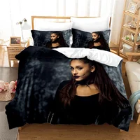Home Textile Ariana Grande Singler Printed 3d Bedding Set Bed Linen Bedclothes Duvet Cover Set Pillowcase 2/3pcs Queen King Size 2