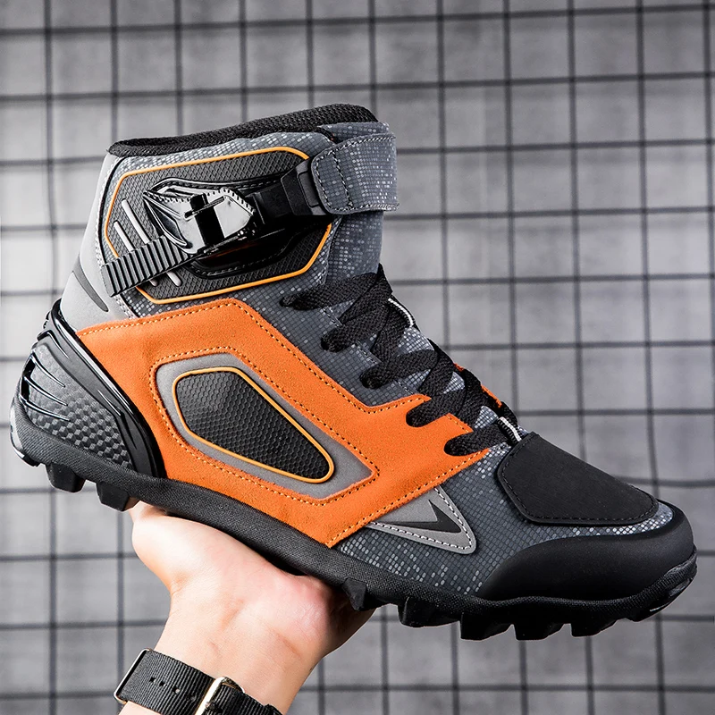 

Breathable anti slip off-road motorcycle riding boots Motorcycle Shoes Speed Lacing Off-Road Motorbike For Outdoor Riding Boots