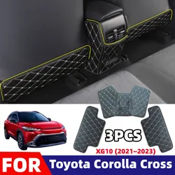 Durable Waterproof Kick - Proof Car Seat Back Protector Mat (Black 1 set)