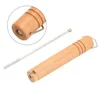 Handle Replacement Cookware Parts 150*26mm Kitchen Supplies Kitchen Accessories Wooden Handle Frying Pan Handle Pan Pot Handle 2