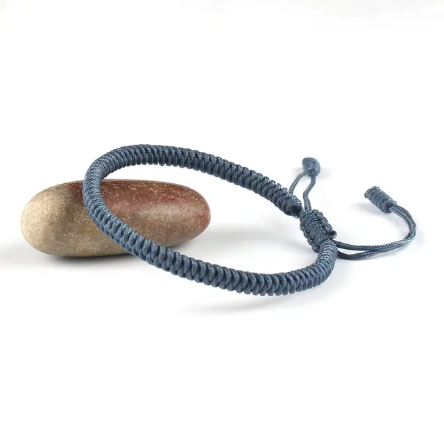 Bracelet bouddhiste tibétain porte-bonheur tressé à la main réglable noeud King Kong fil rouge bracelets porte-bonheur pour femmes hommes Couple amoureux