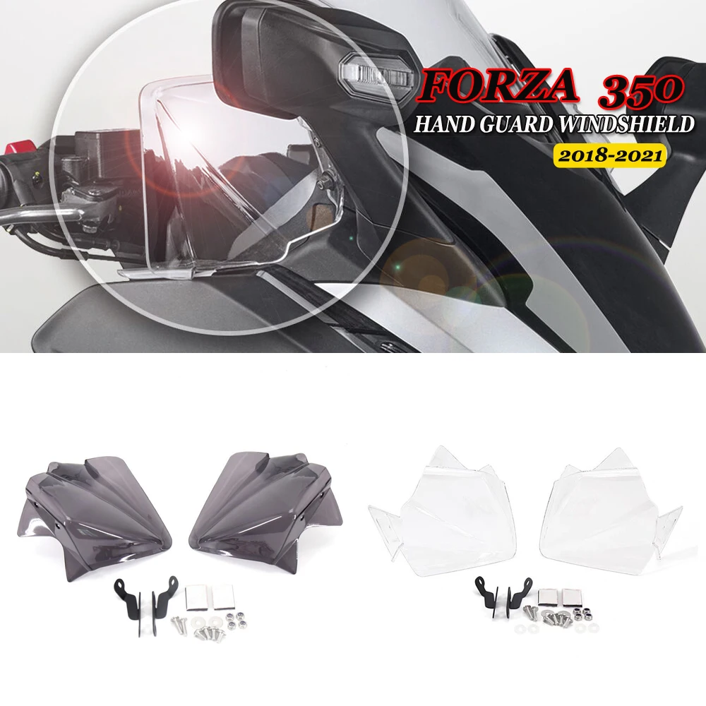 

Motorcycle Protective Equipment Handguards Wind Deflectors Windshield ABS Front Air Guide Panel For Honda Forza 350 2021 2022
