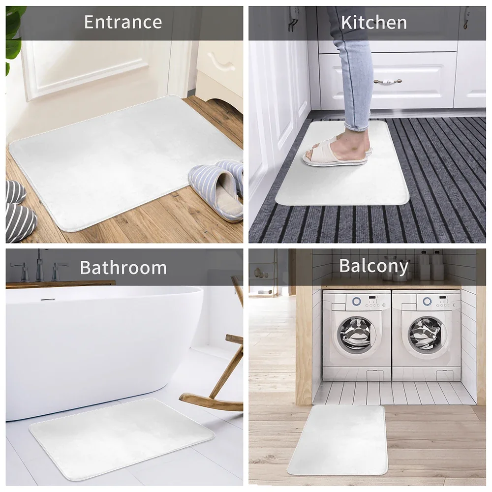 VIKAMA Willkommens-Fußmatte mit Highland-Kuh-Motiv, rustikaler Stil, für drinnen und draußen, für Küche und Schlafzimmer, rutschfeste Matte, Heimdekoration – Detail 12