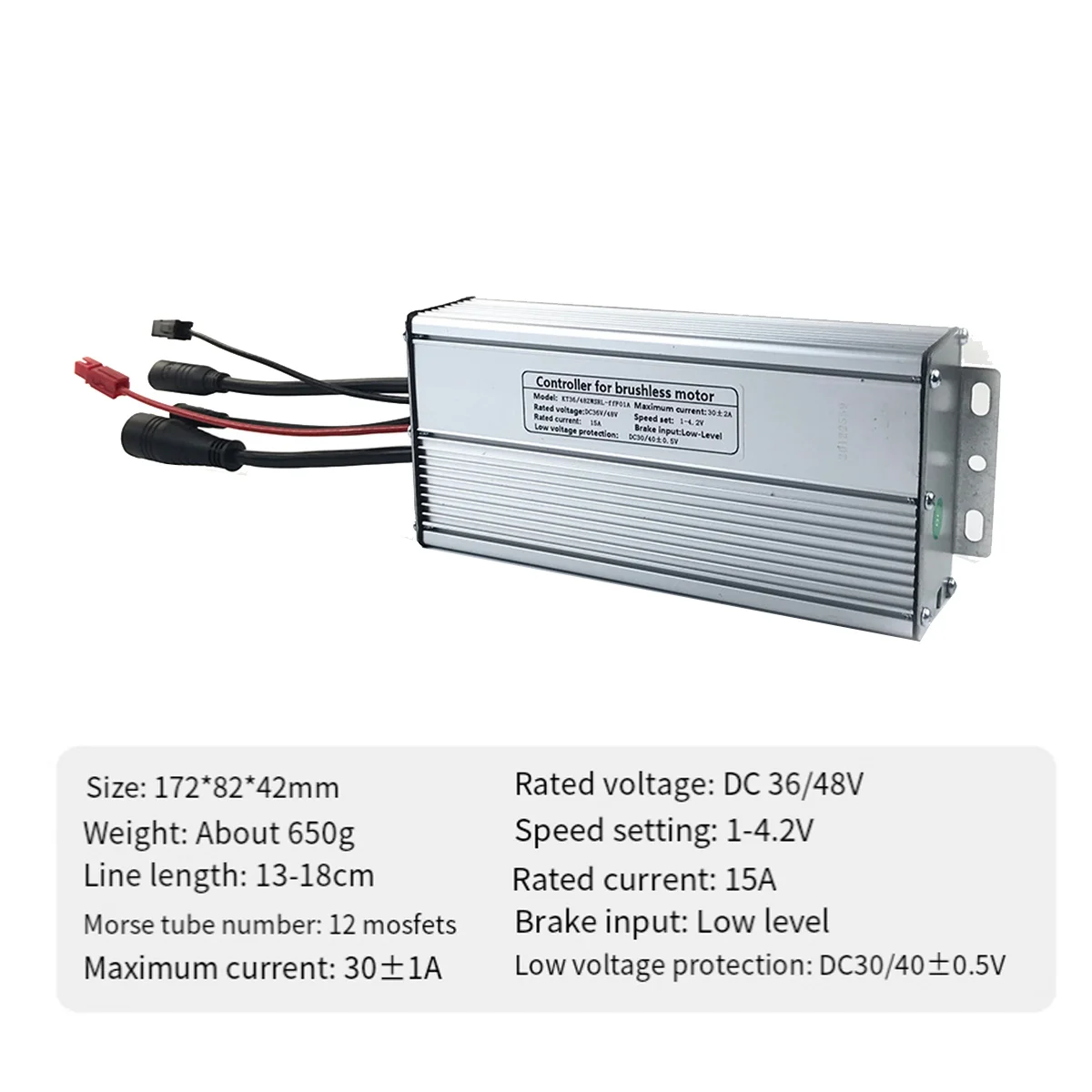 KT   Ʈѷ,  ÷, 귯ø LCD LED Ʈѷ, 36 V, 48V, 1000W, KT-30A 30A