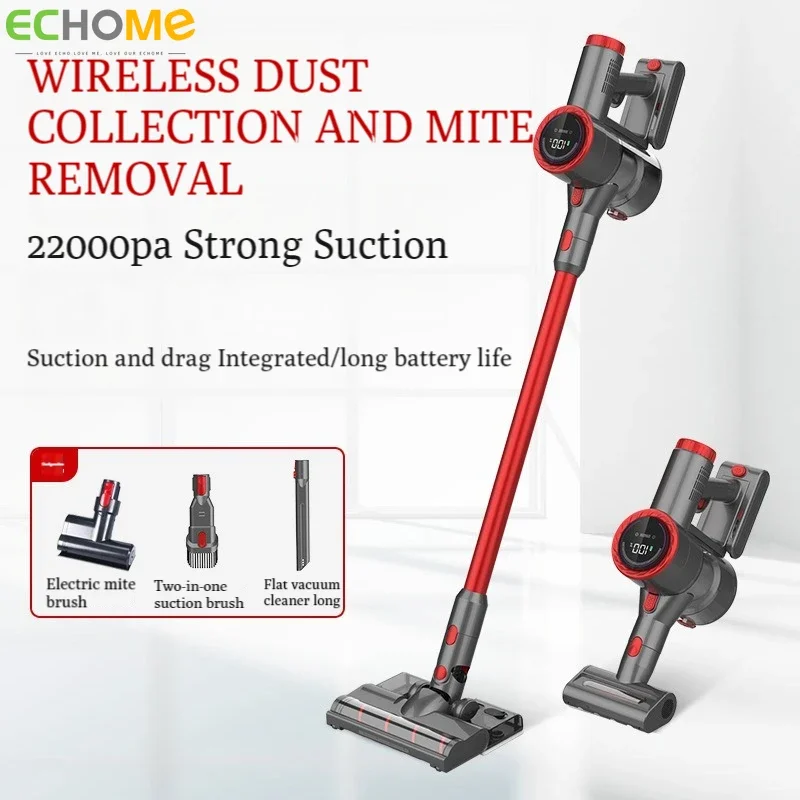 

Cordless Vacuum Cleaner Handheld Electric Mop Portable Mite Removal Household Dust Collector Large Suction Car Home Use Cleaner