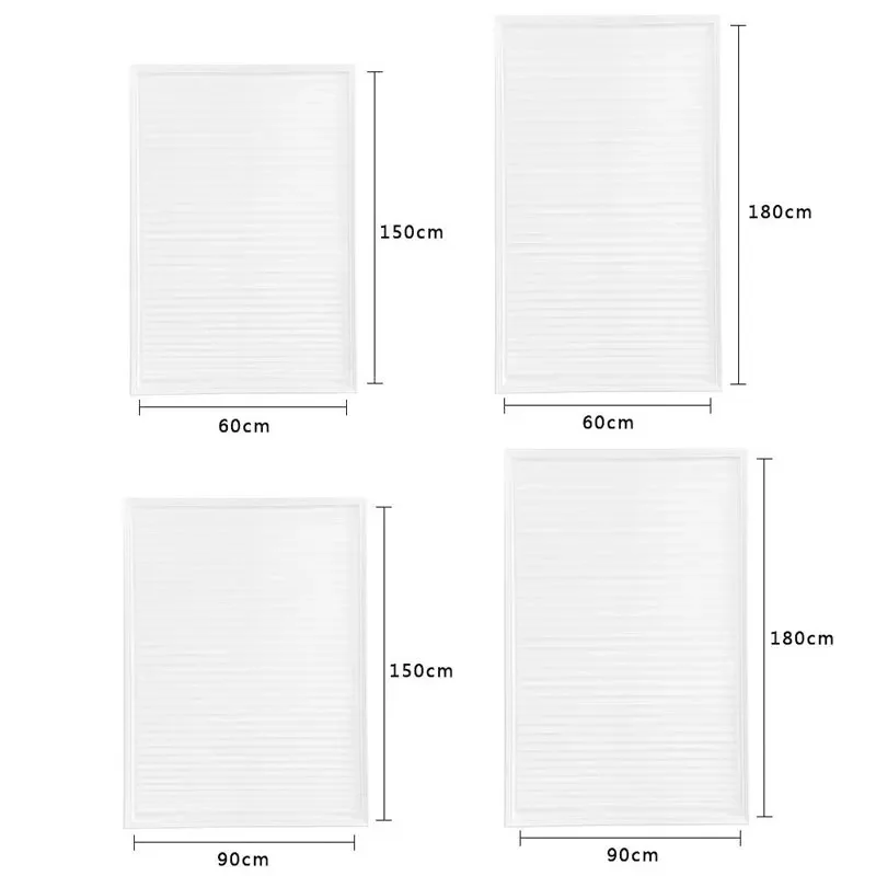 Half Blackout Pleated Curtains, Self-adhesive Non-woven Fabric Pleated Curtains, Living Room, Bedroom, Bathroom Decoration