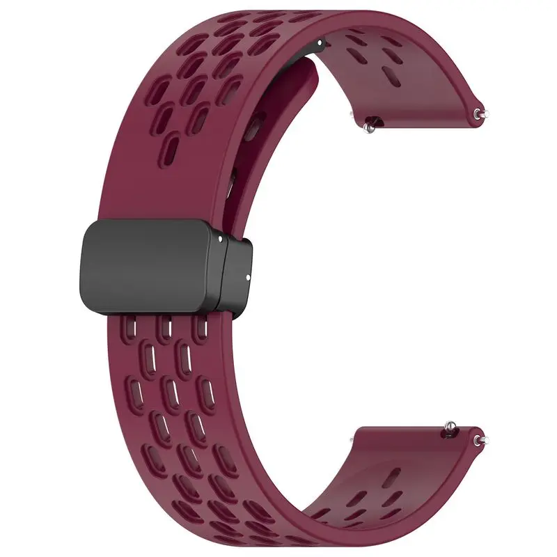 Magnetic Silicone Watch Strap - Universal Fit 20mm & 22mm Bands