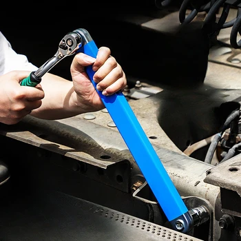 Compact Offset Extension Ratchet Wrench Adapter 1