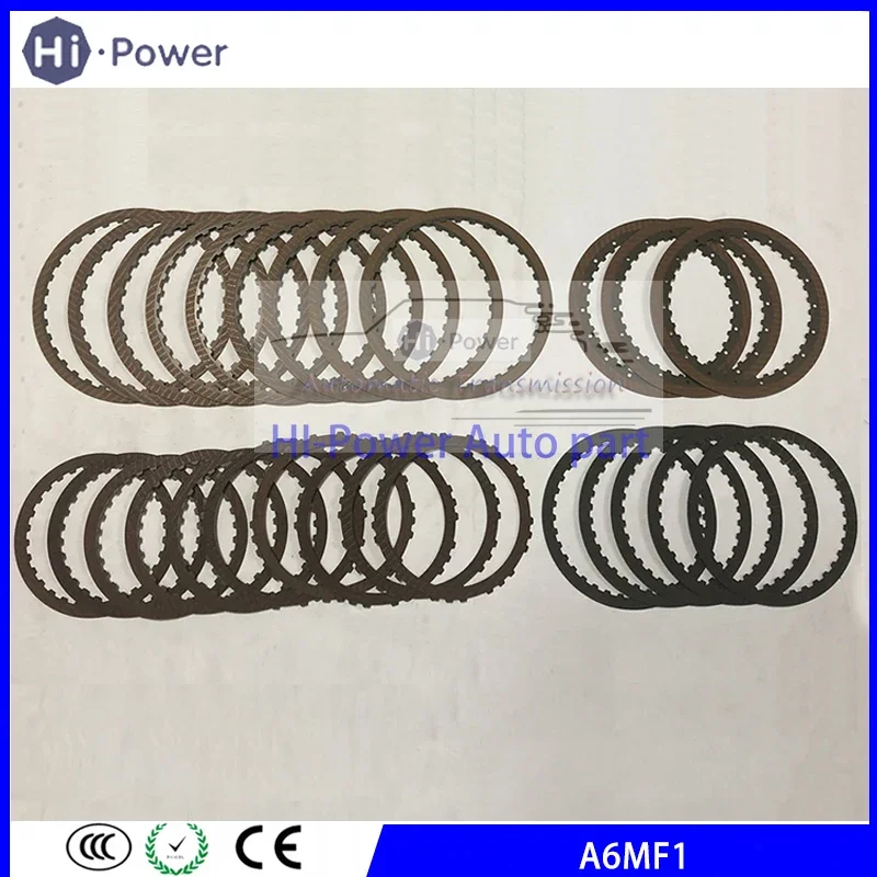 

A6MF1 A6MF2 6F24 автомобильная коробка передач фрикционные пластины сцепления для Hyundai 4WD JEEP Compass 2010-ON коробка передач комплект дисков сцепления