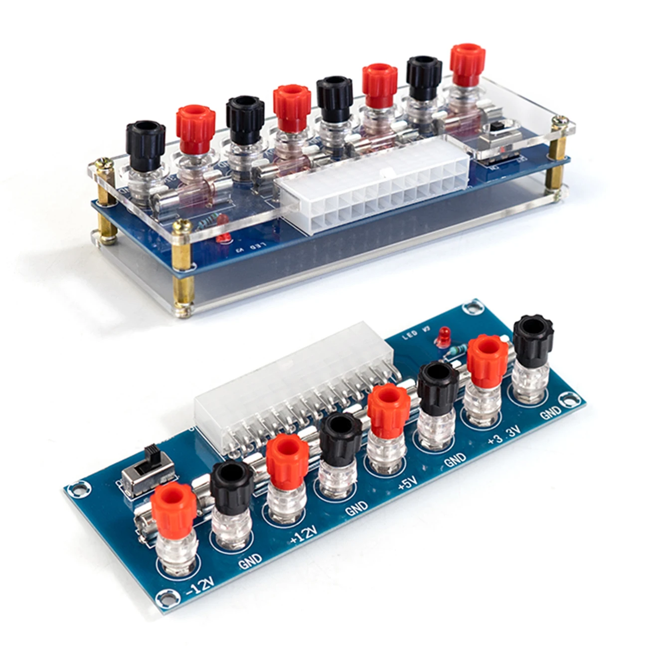 Desktop PC Chassis Power ATX Transfer to Adapter Board Power Supply Circuit Outlet Module 24Pin 24 Pins