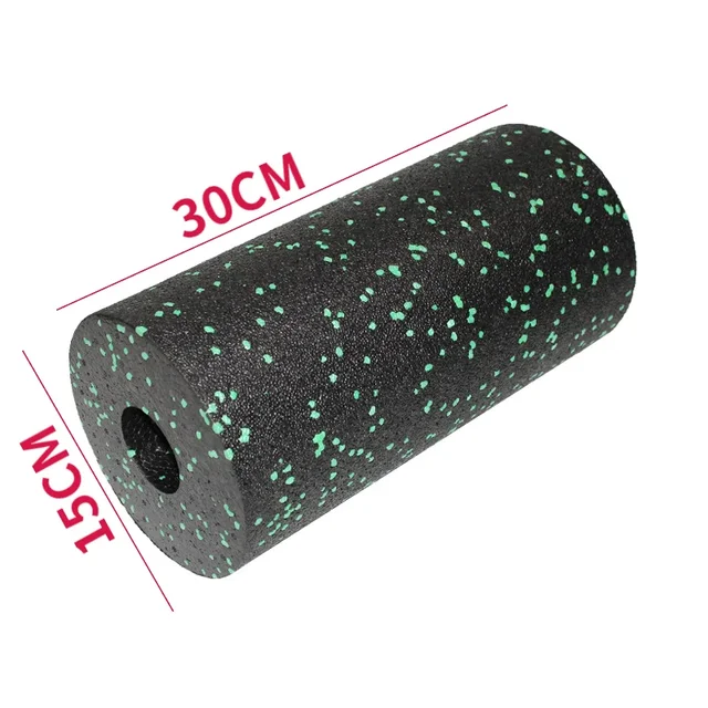 30*15CM EPP Pilates Foam Roller Black Yoga Foam Roller Exercise Equipment Massage Roller Body For Women/Men 3