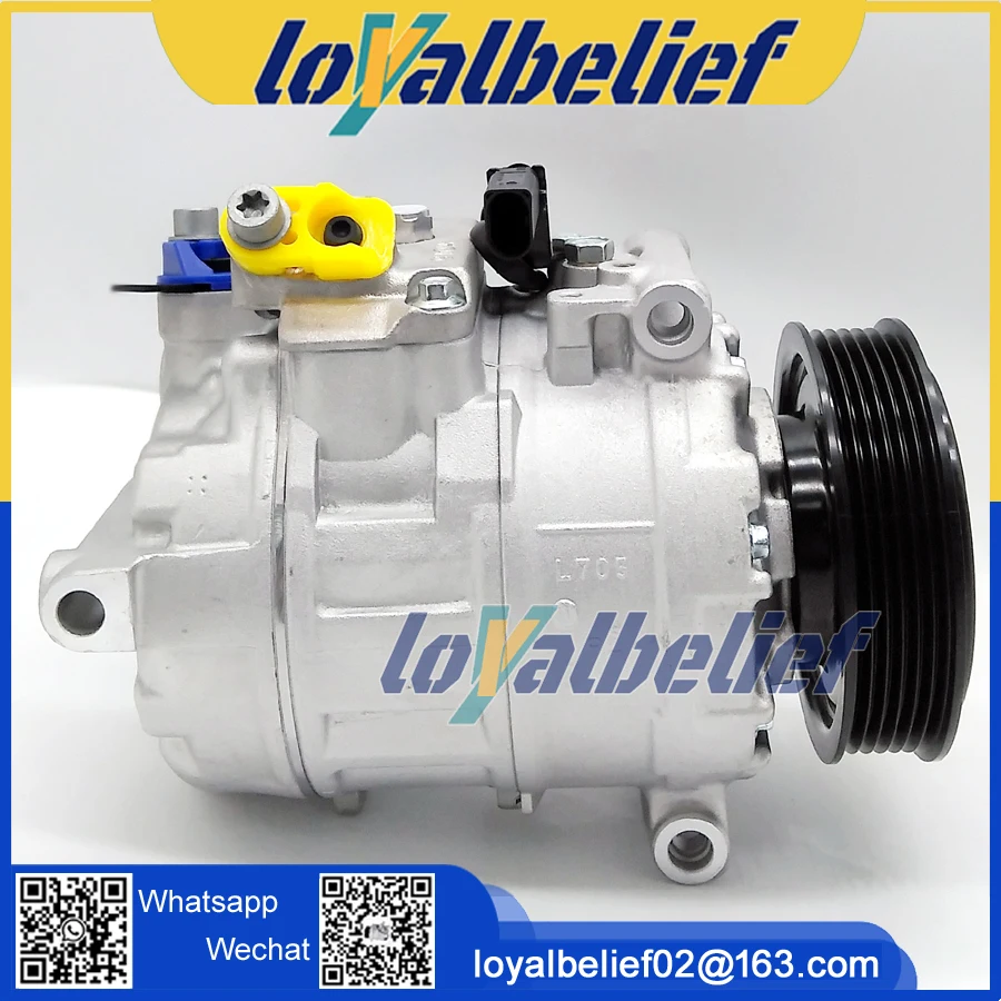 7SEU17C AC Compressor For Car VW Volkswagen AMAROK MULTIVAN RANSPORTER