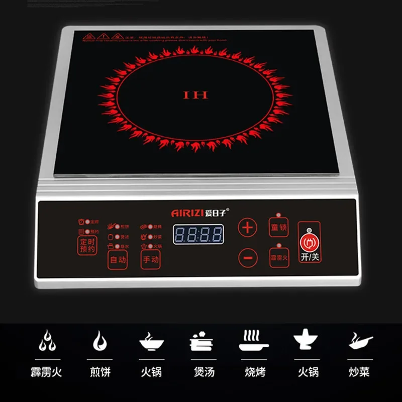 Induction Cooker 3500w 220V Hot Plate Electric Cooker Cooking Plate Induction Cooktop Electric Stove with Oven Indection
